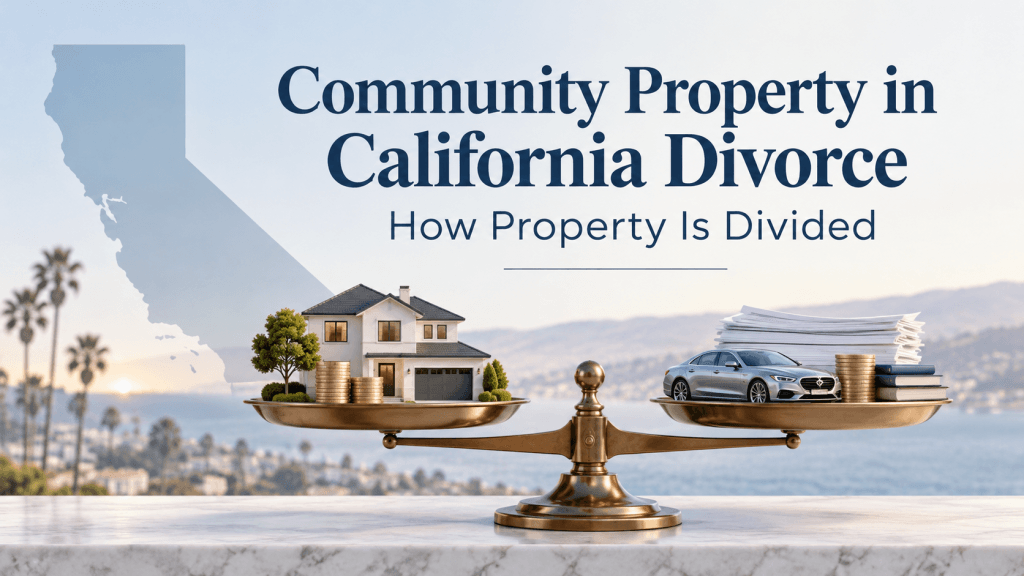 Community Property in California Divorce